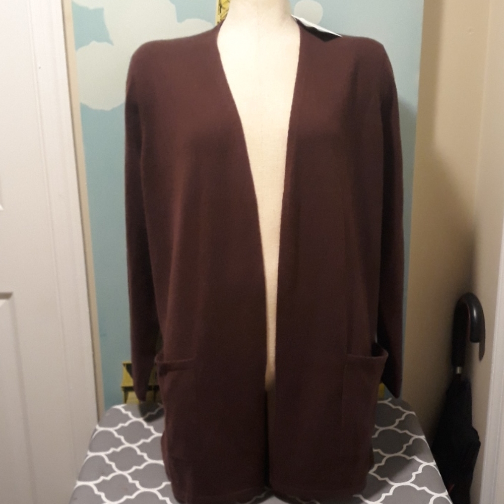 Nwt Ryllace 100% Cashmere cardigan sz.2X 1…
